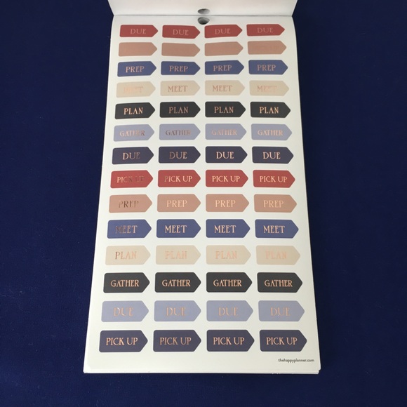 The Happy Planner Shibori Sticker Booklet - Picture 8 of 9